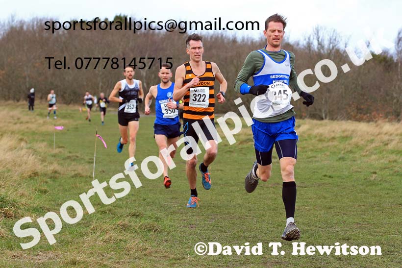 Mens 35 to 60 2022 NEMAA Open Cross Country Champs., Wallsend, Tyne and Wear. Photo: David T. Hewitson/Sports for All Pics
